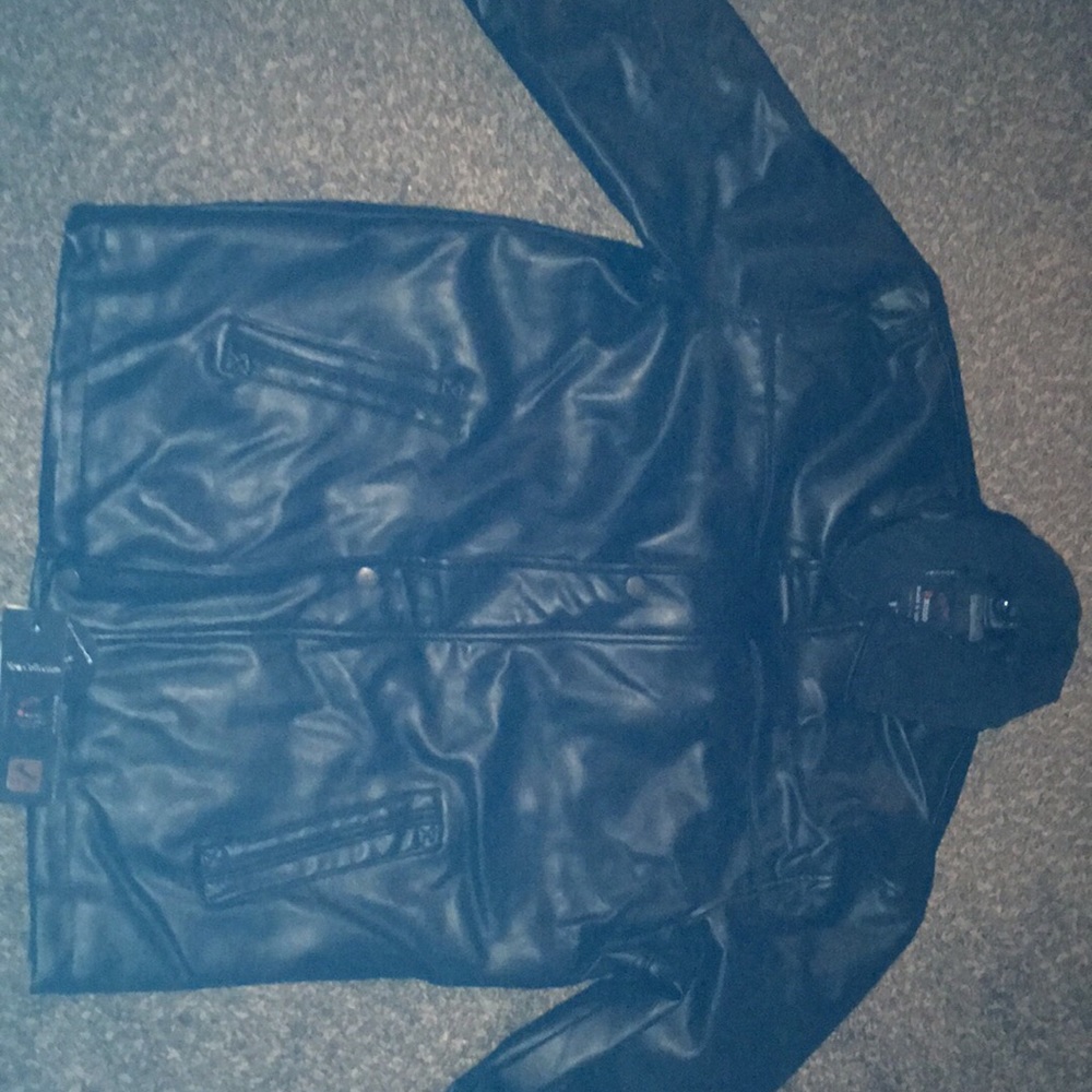 Men’s Black Leather Jacket